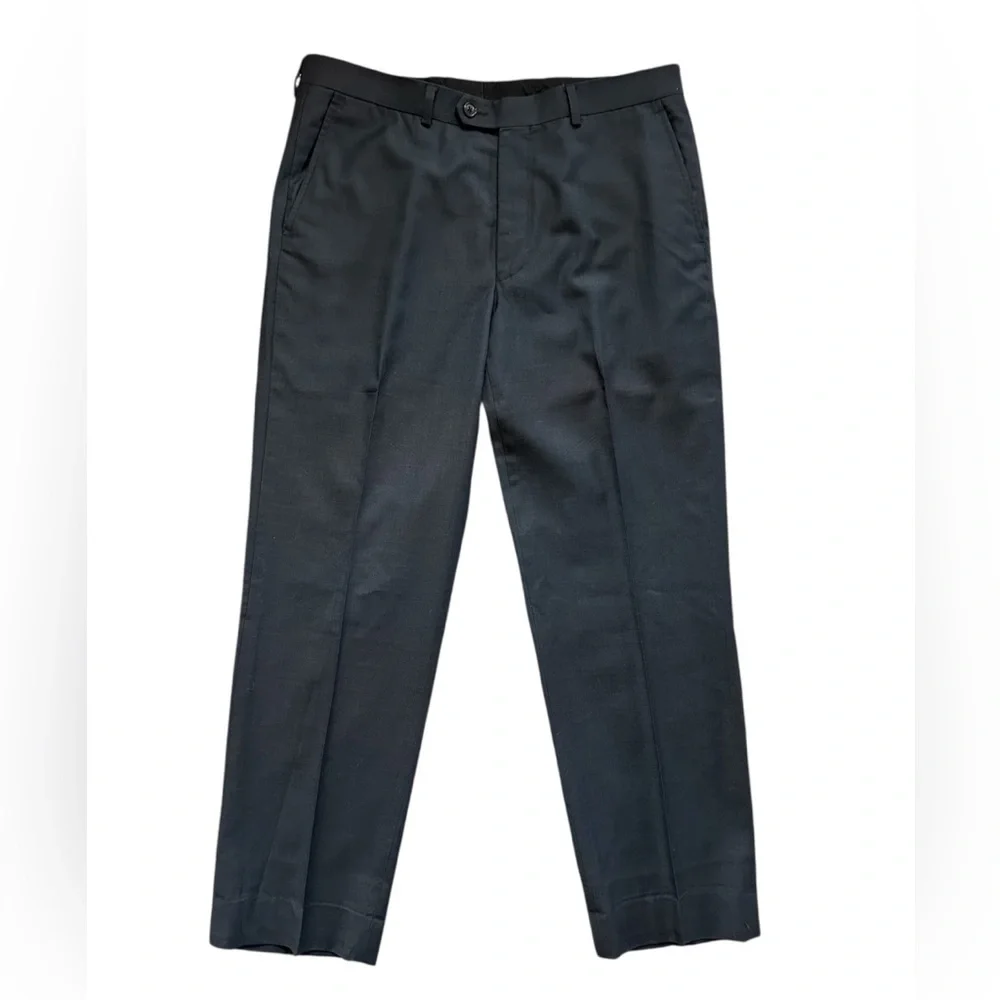 Jos. A. Bank Navy Wool Dress Pants 35x41 Regular Slacks